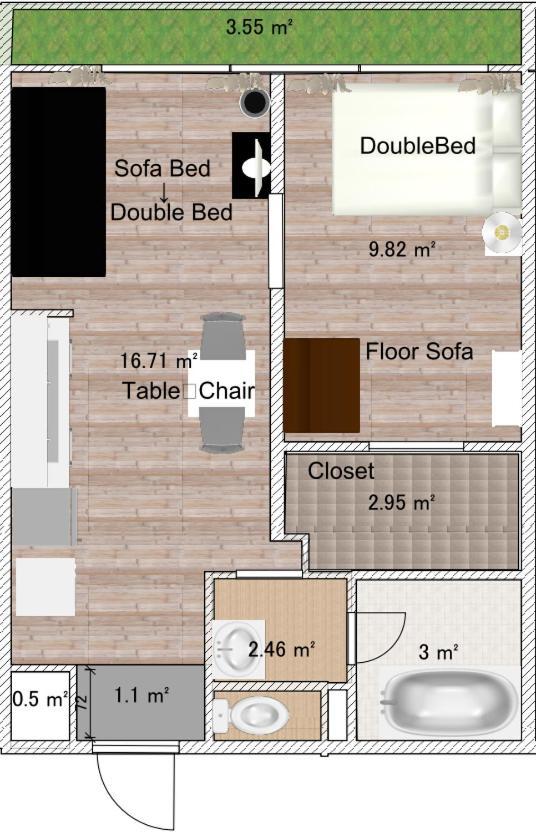 板橋 Rcアネックス Rc202 Apartment โตเกียว ภายนอก รูปภาพ